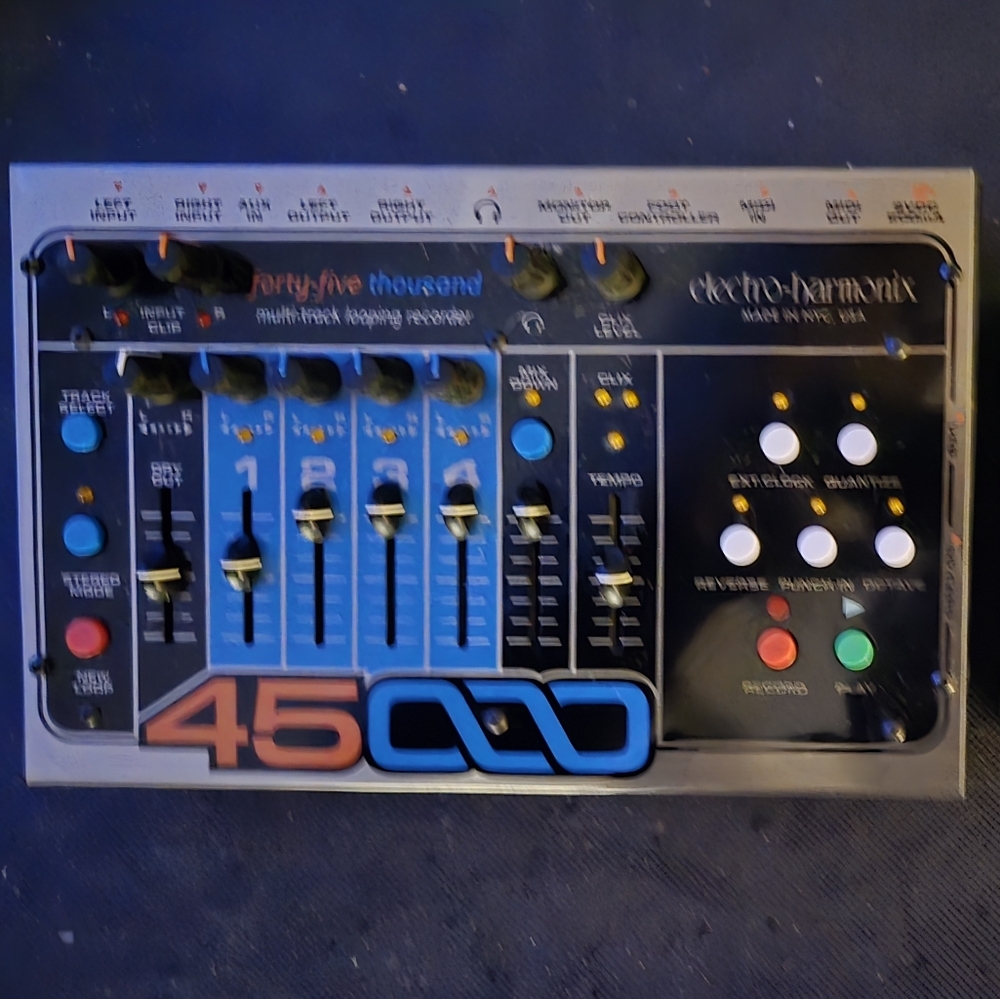 Electro- Harmonics 45000 Looping Machine With Footpedal. Xtra FP $30